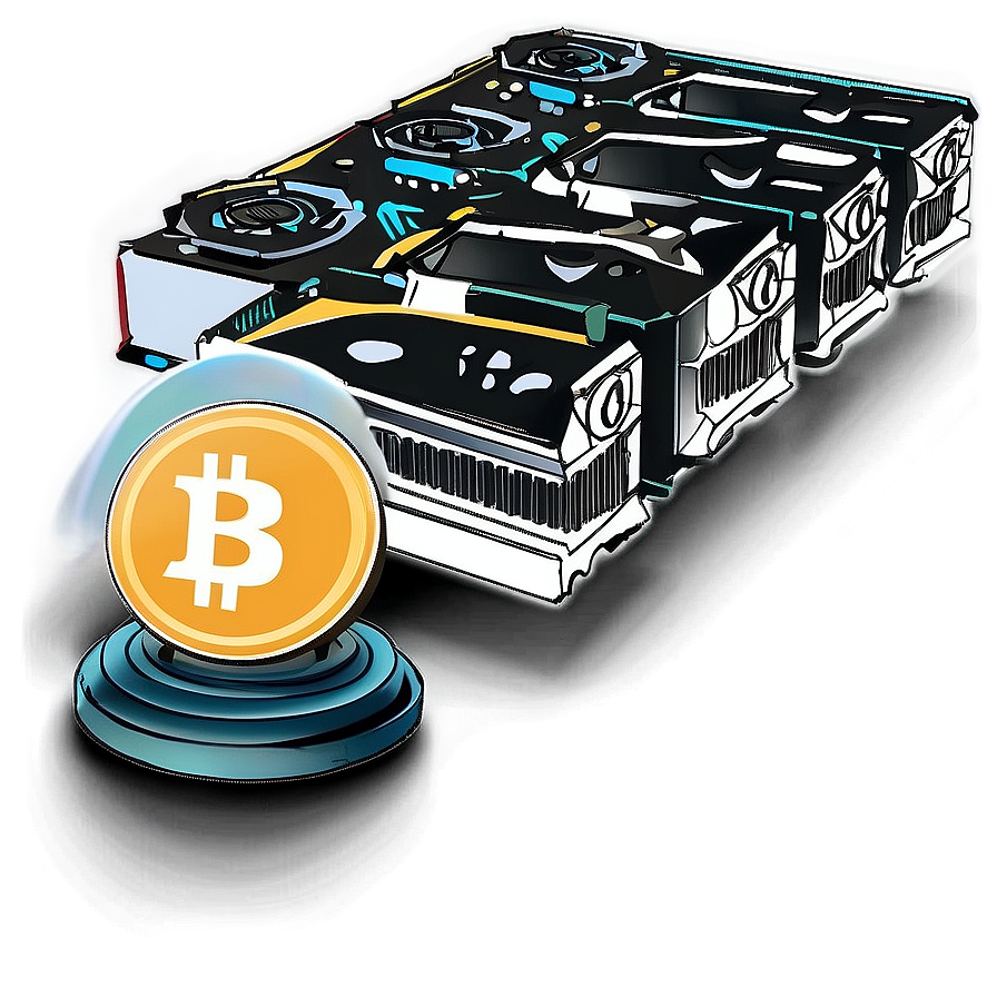 Bitcoin Mining Graphic Png Syd