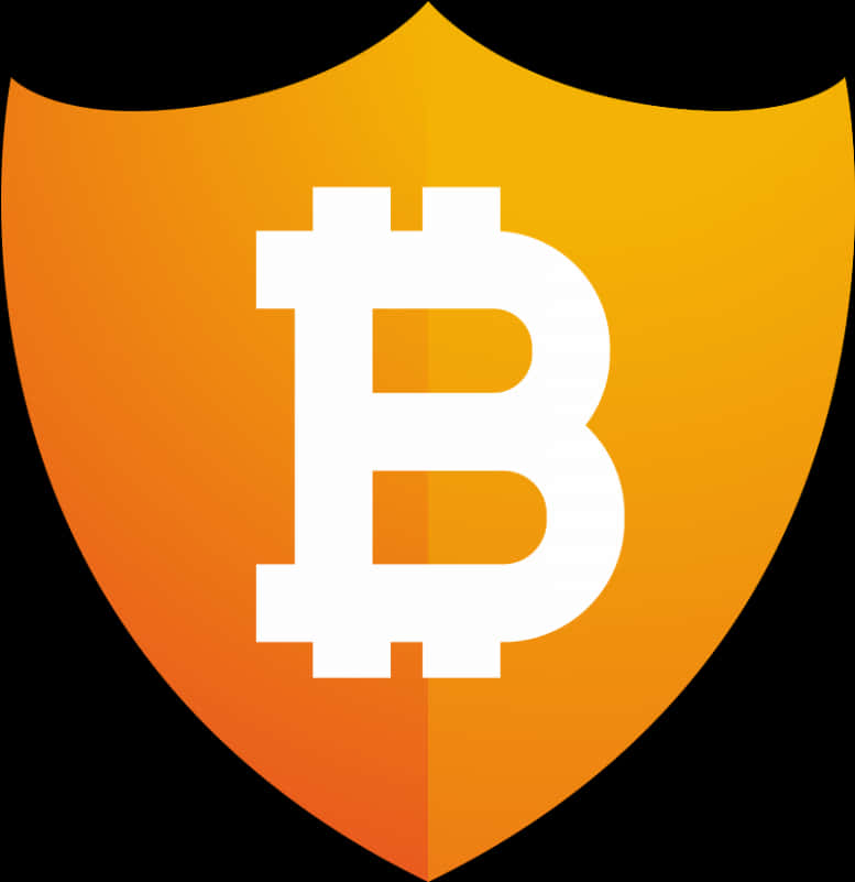 Bitcoin Security Shield Logo