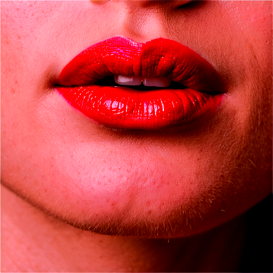 Biting Lip With Lipstick Png 06272024