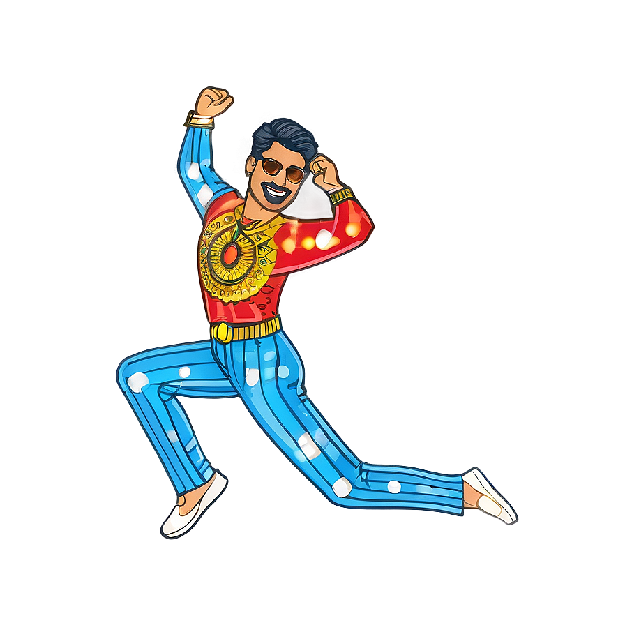 Bitmoji Disco Dancer Png 06202024