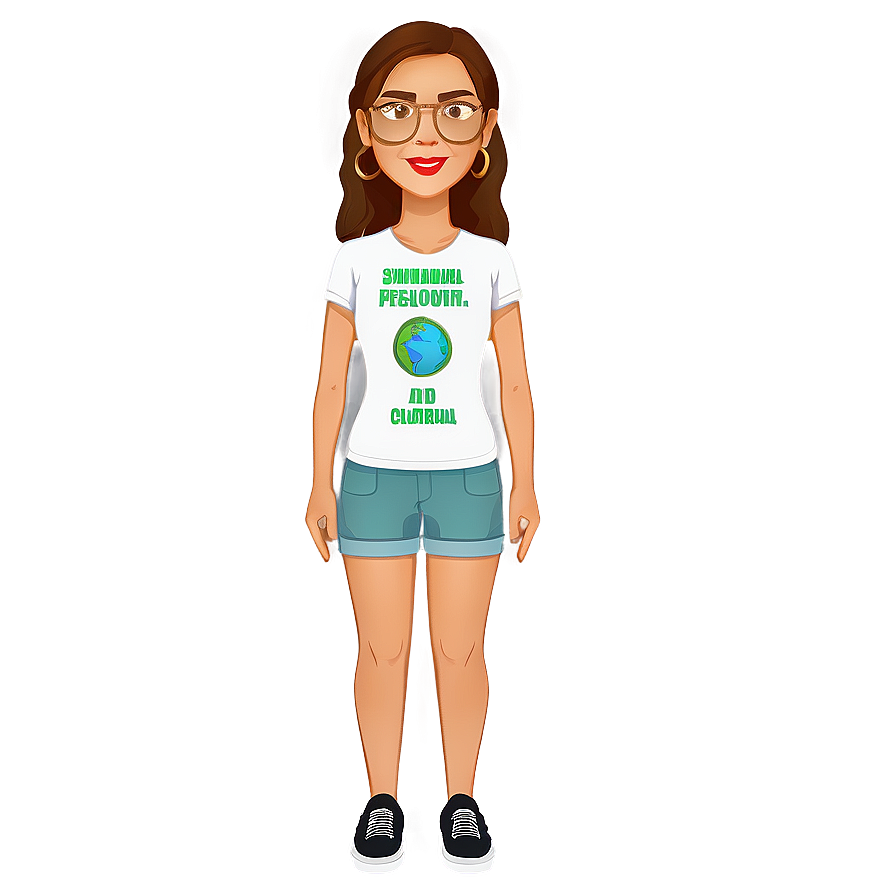 Bitmoji Environmental Activist Png Uai37