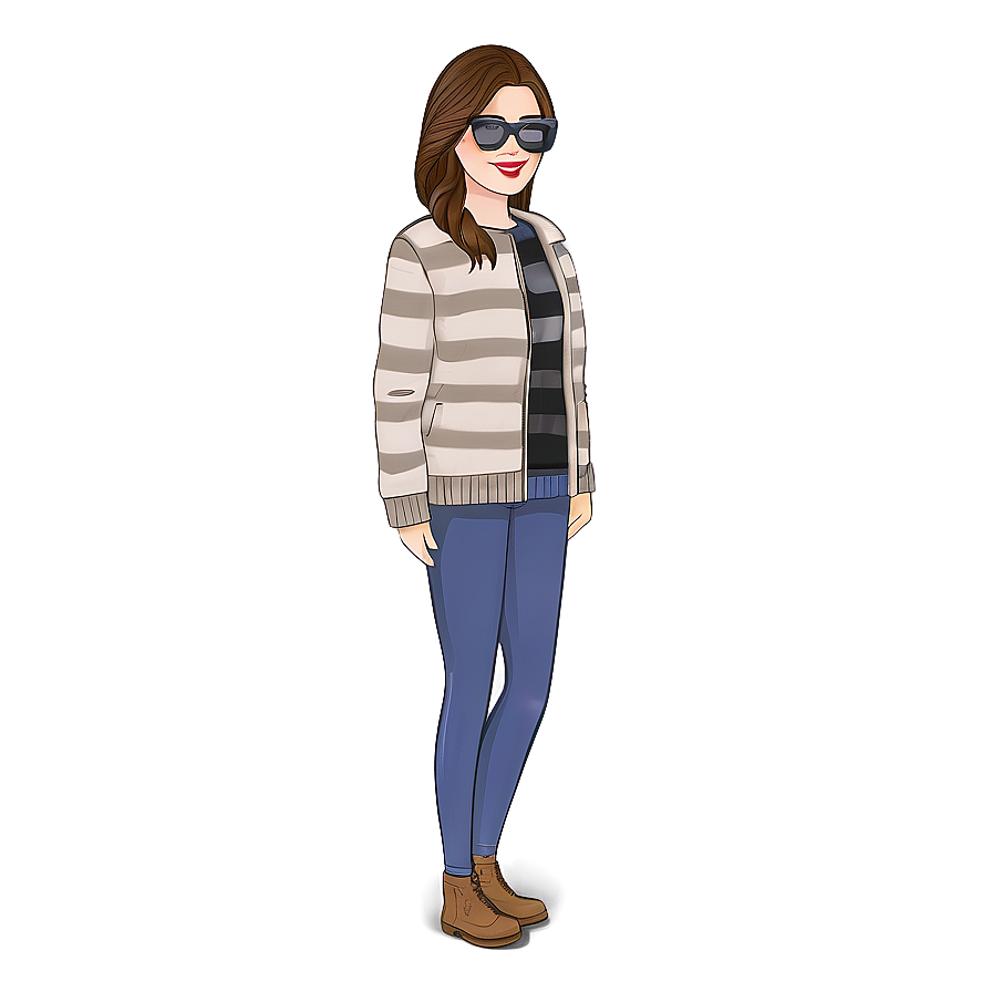 Bitmoji Winter Fashion Png 06202024