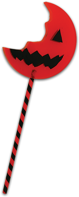 Bitten Halloween Lollipop