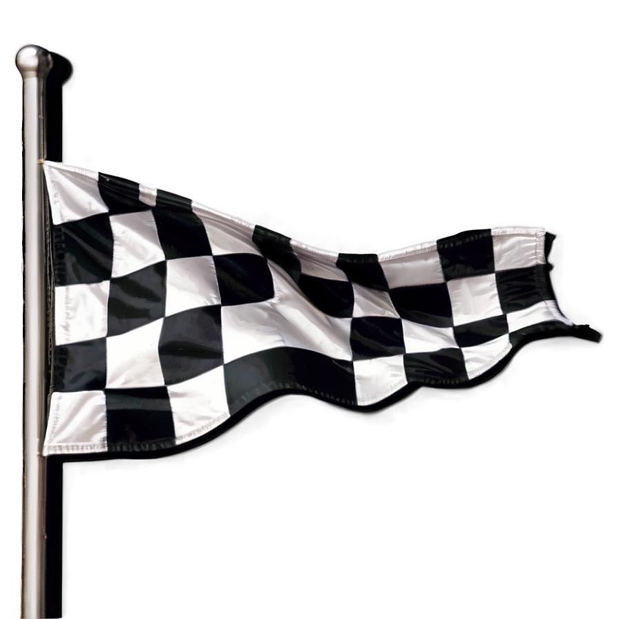 Black And White Checkered Flag Png 05212024