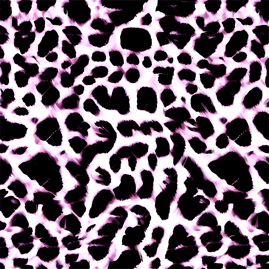 Black And White Cheetah Print Png 05232024