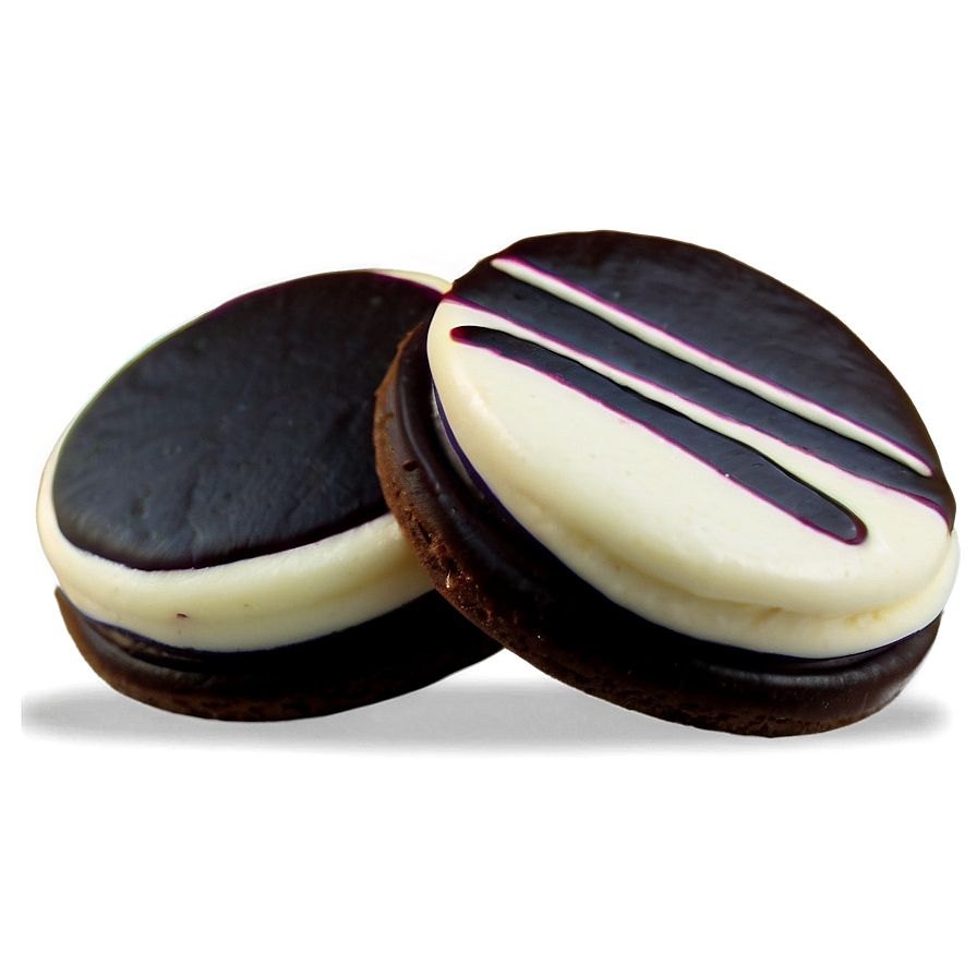 Black And White Cookies Png 05232024