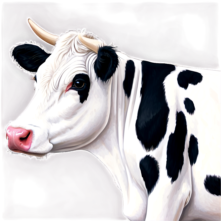 Black And White Cow Png Gjs