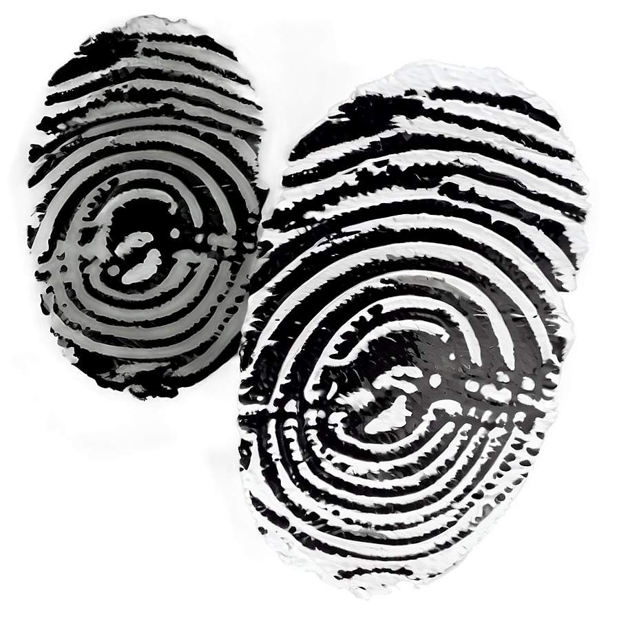 Black And White Fingerprint Png Tyy97