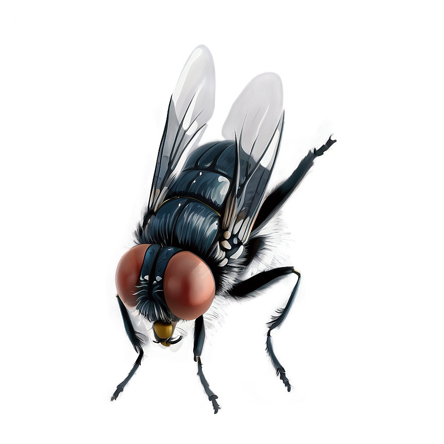 Black And White Fly Drawing Png Tjg9