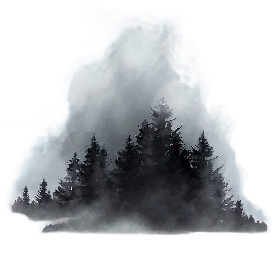 Black And White Fog Overlay Png 39