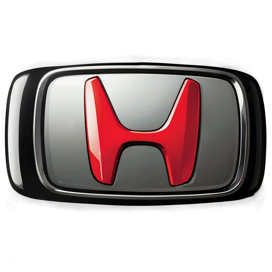 Black And White Honda Logo Png 05252024