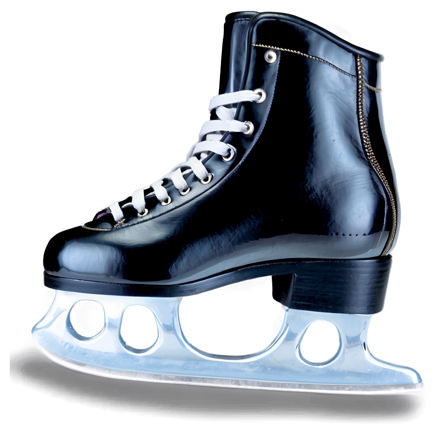 Black And White Ice Skate Png 77