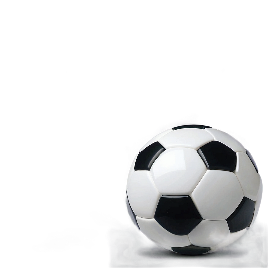 Black And White Soccer Ball Png 04292024