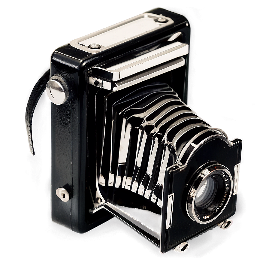 Black And White Vintage Camera Png Piq76