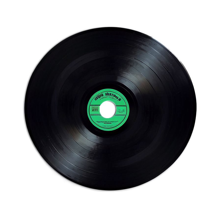 Black And White Vinyl Record Png Svd