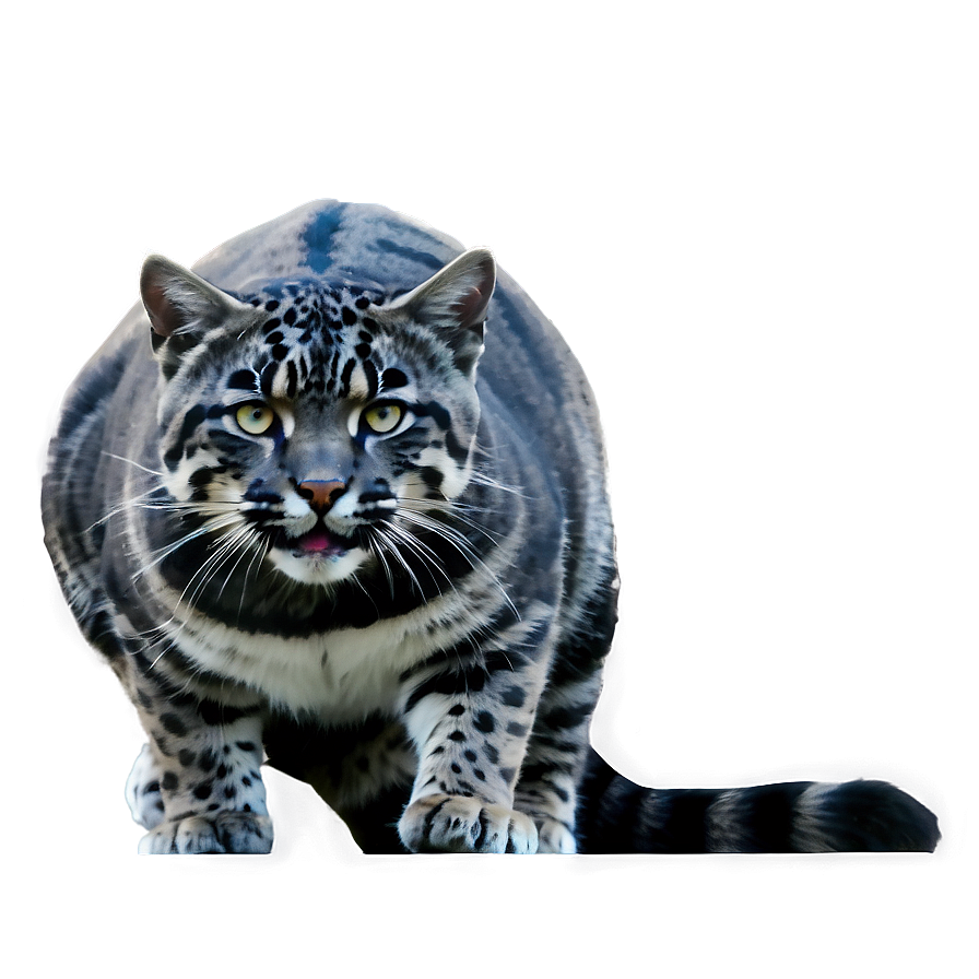 Black And White Wildcat Png 06132024