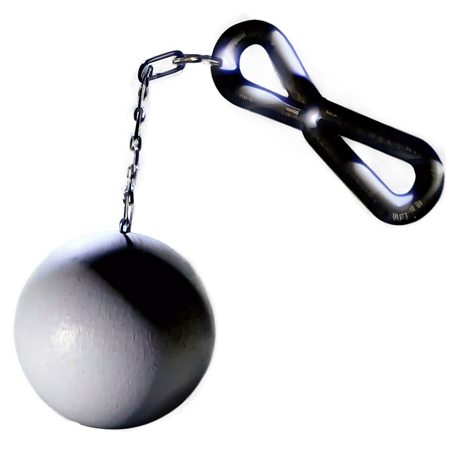 Black And White Wrecking Ball Png 3