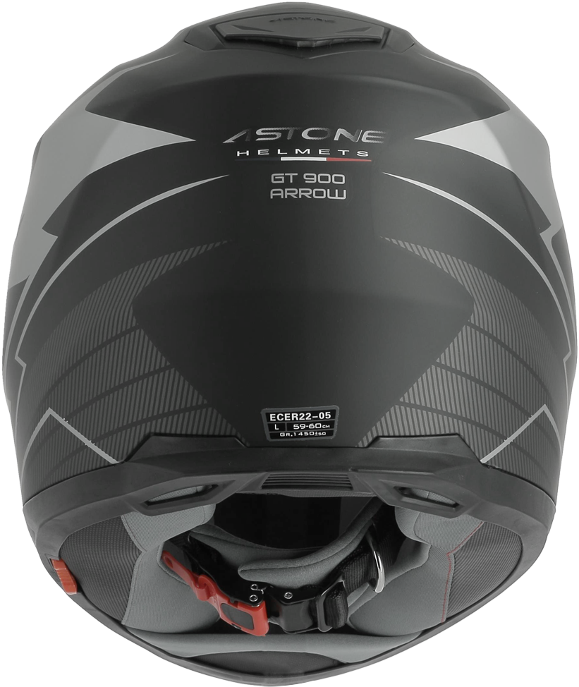 Black Astone G T800 Arrow Motorcycle Helmet