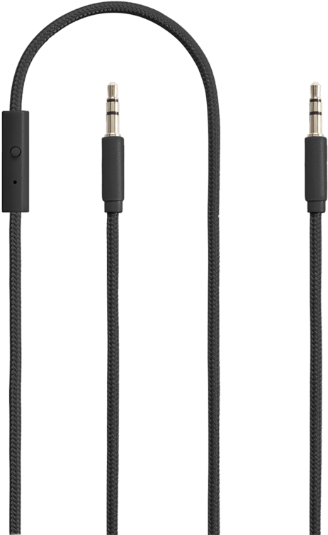 Black Auxiliary Audio Cable