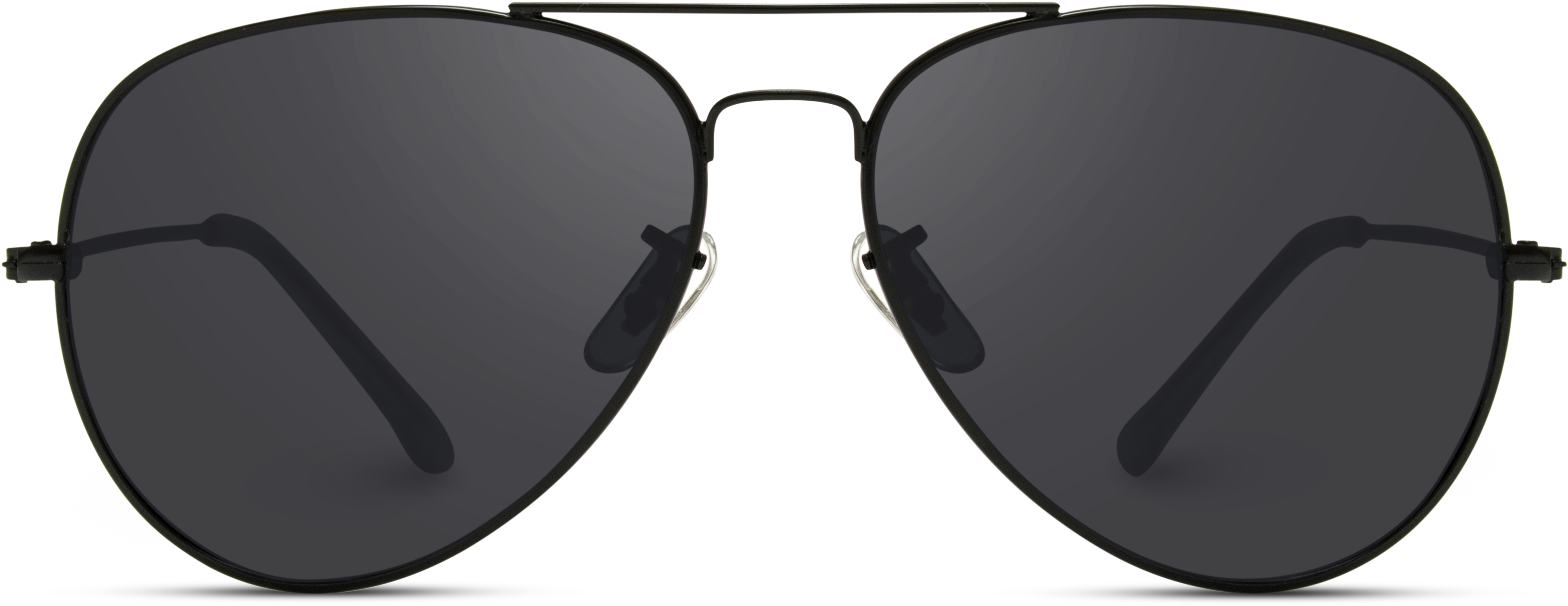 Black Aviator Sunglasses