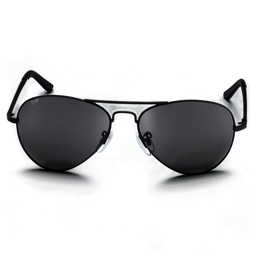 Black Aviator Sunglasses Png Ess