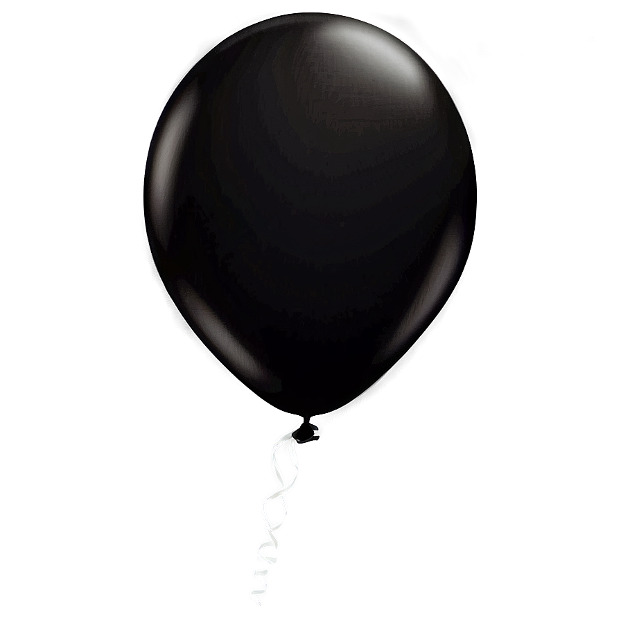 Black Balloons Png Omh