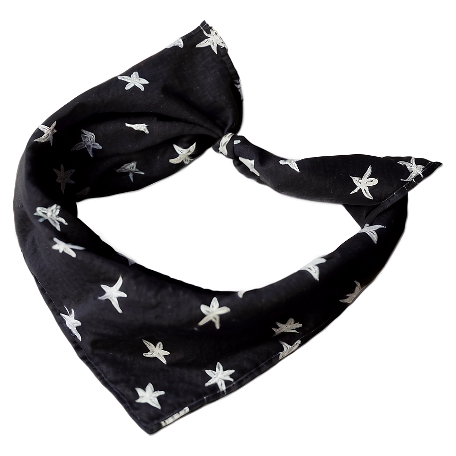 Black Bandana Accessory Png Hgt