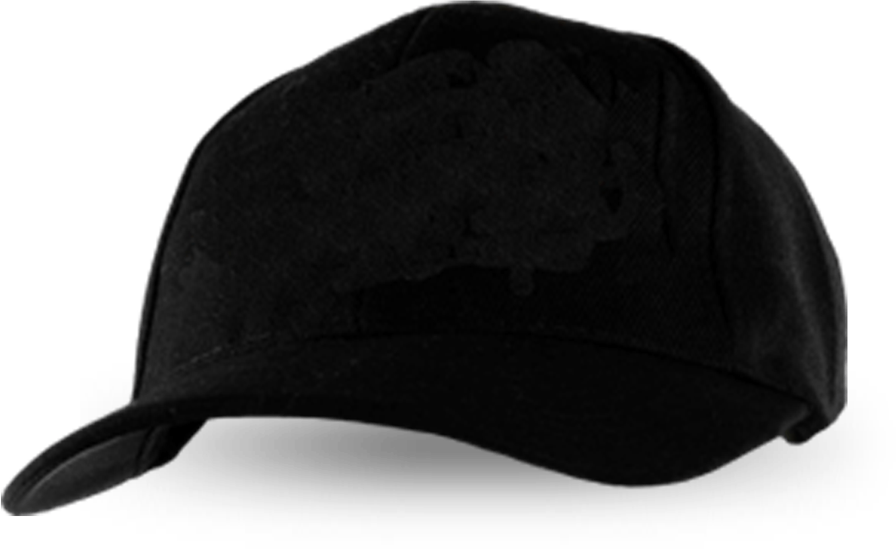 Black Baseball Cap Isolated