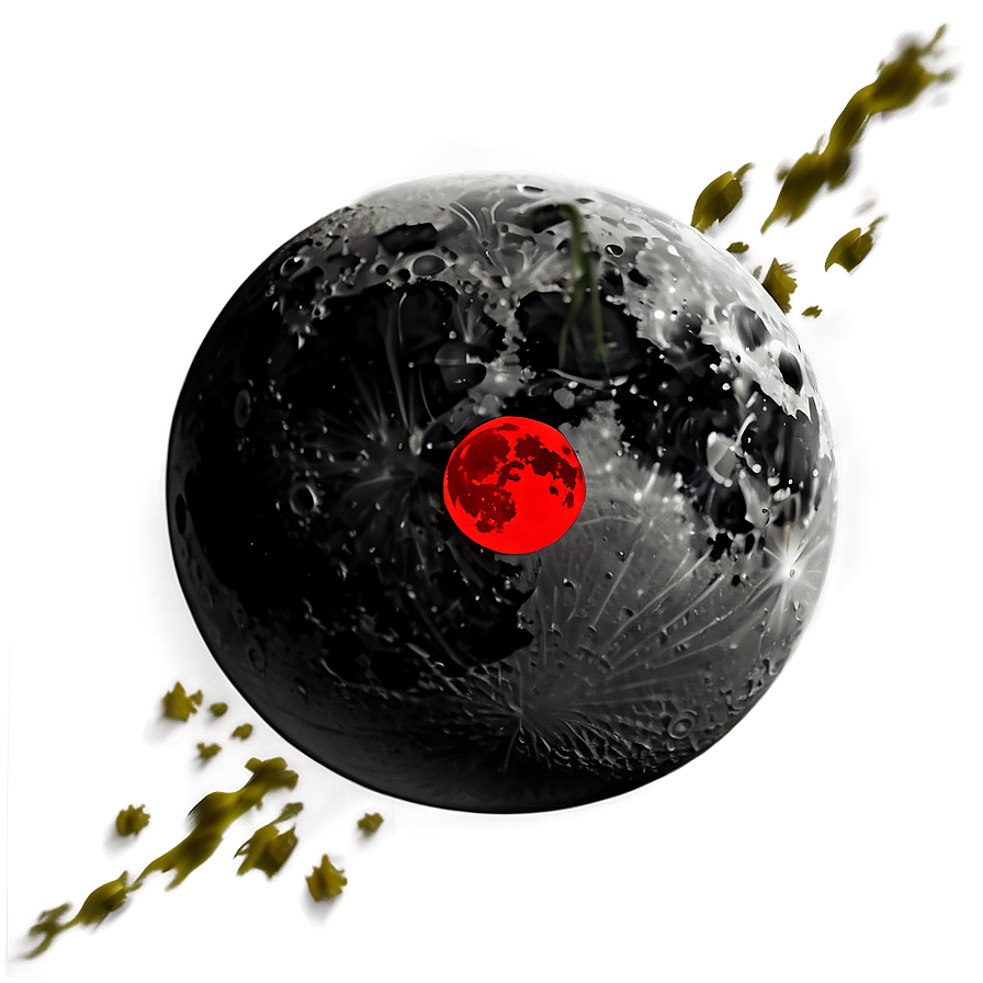 Black Blood Moon Png 75