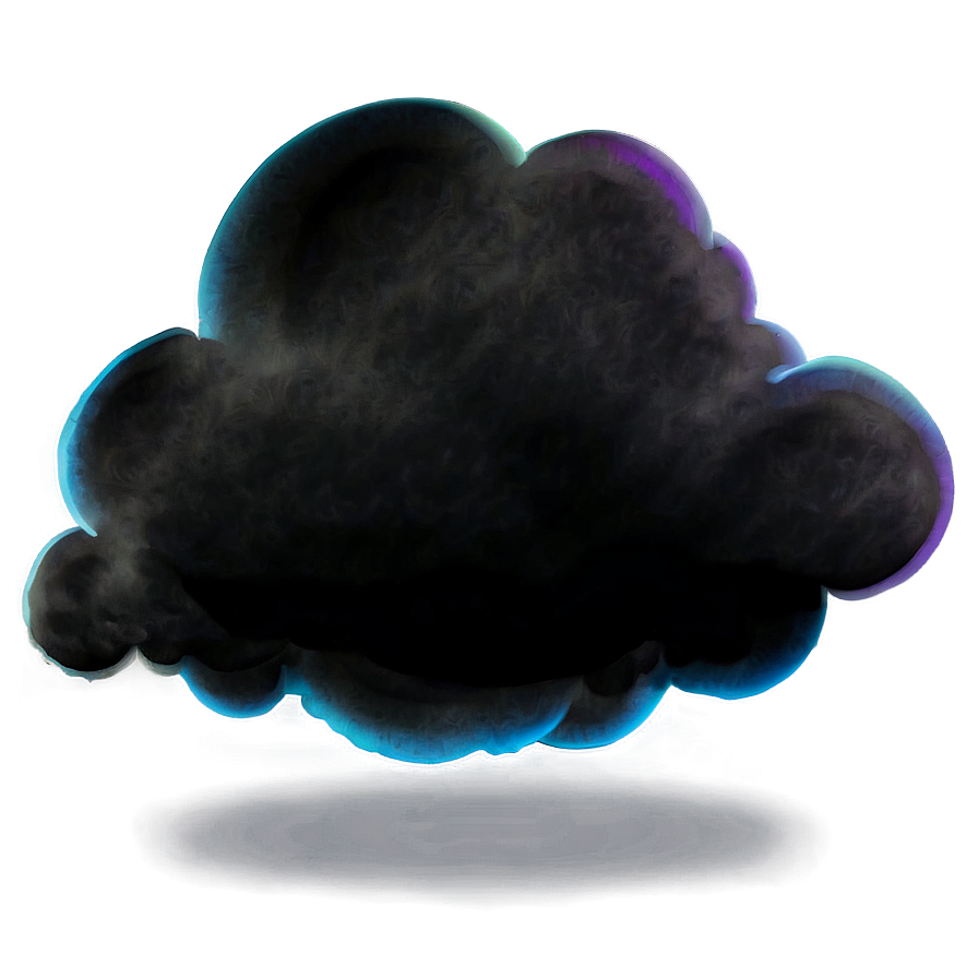 Black Blur Cloud Png Ksg