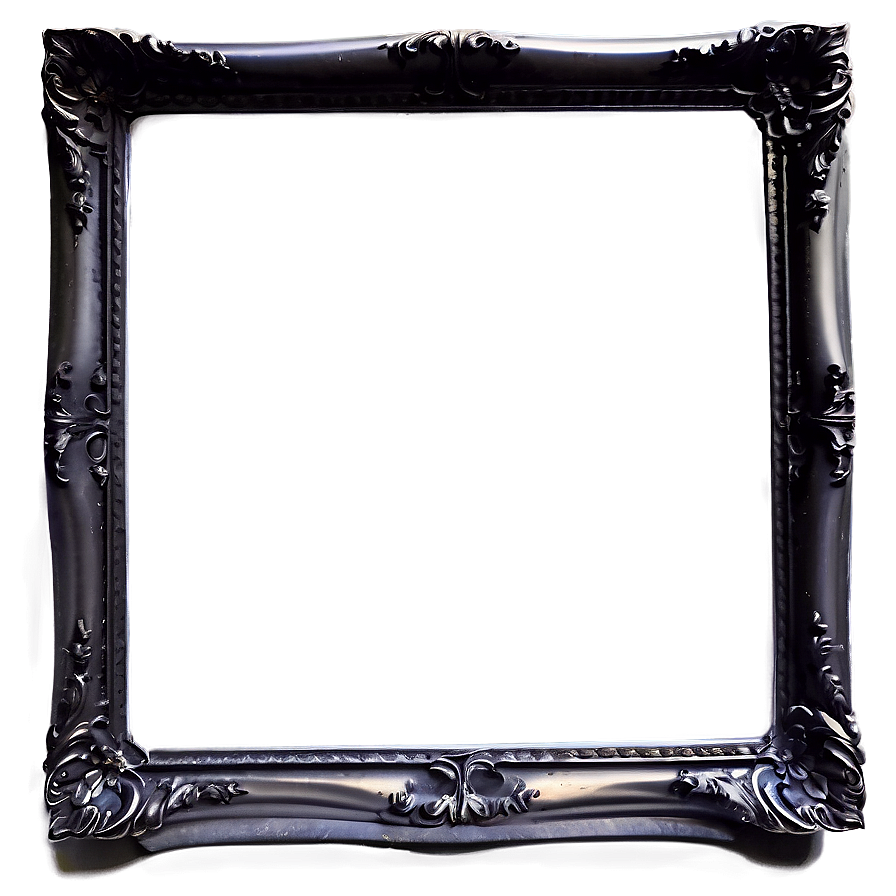 Black Blur Frame Png 98