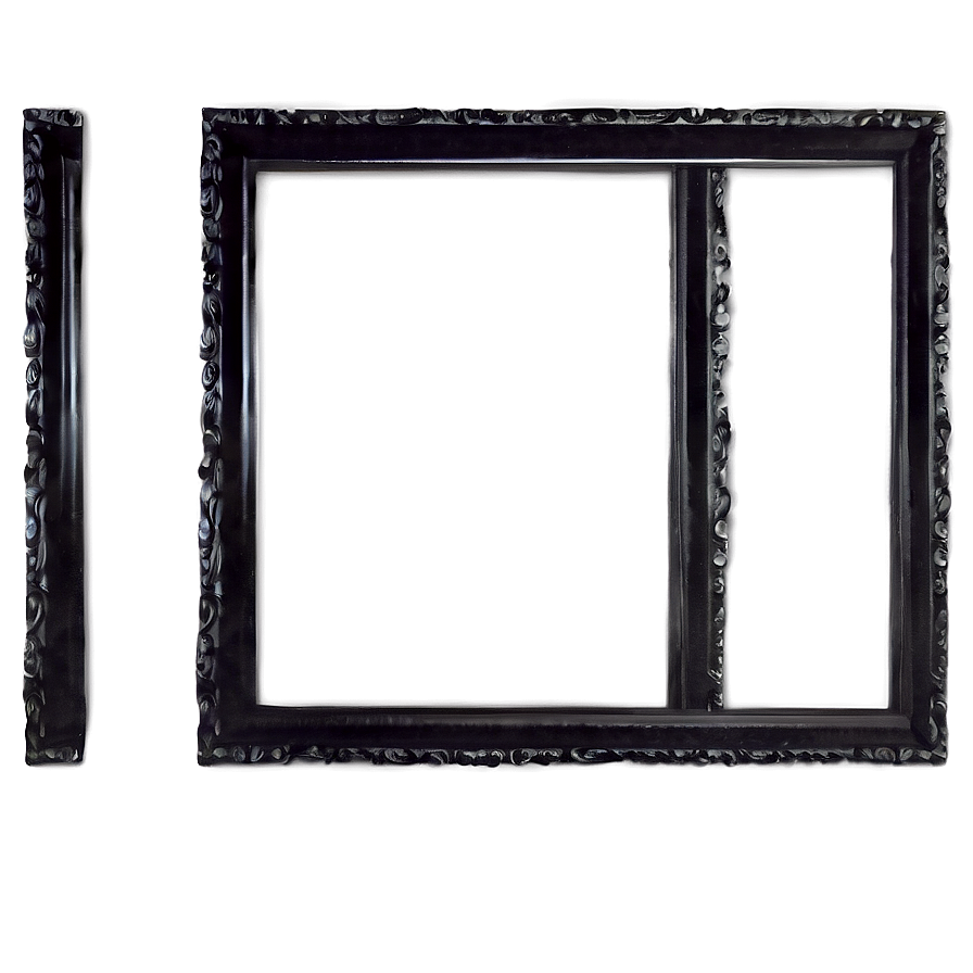 Black Blur Frame Png Sog