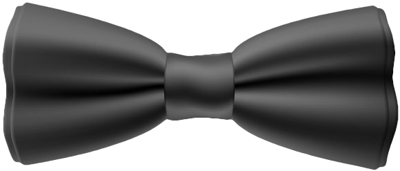 Black Bow Tie Graphic