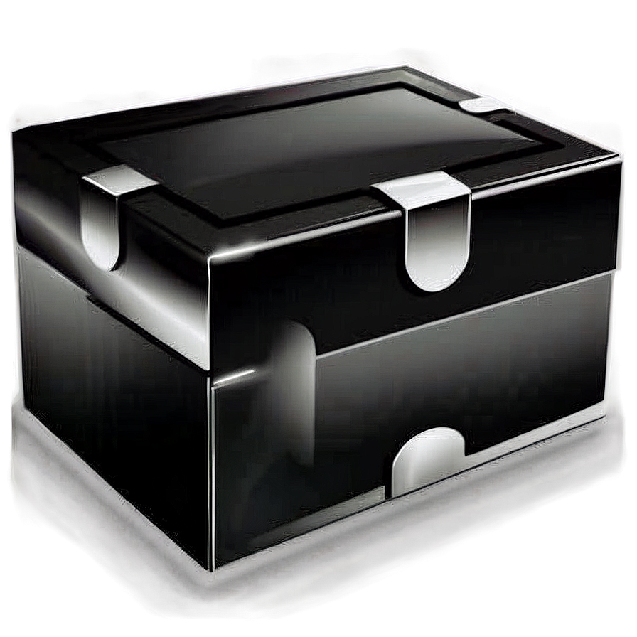 Black Box Vector Png 46