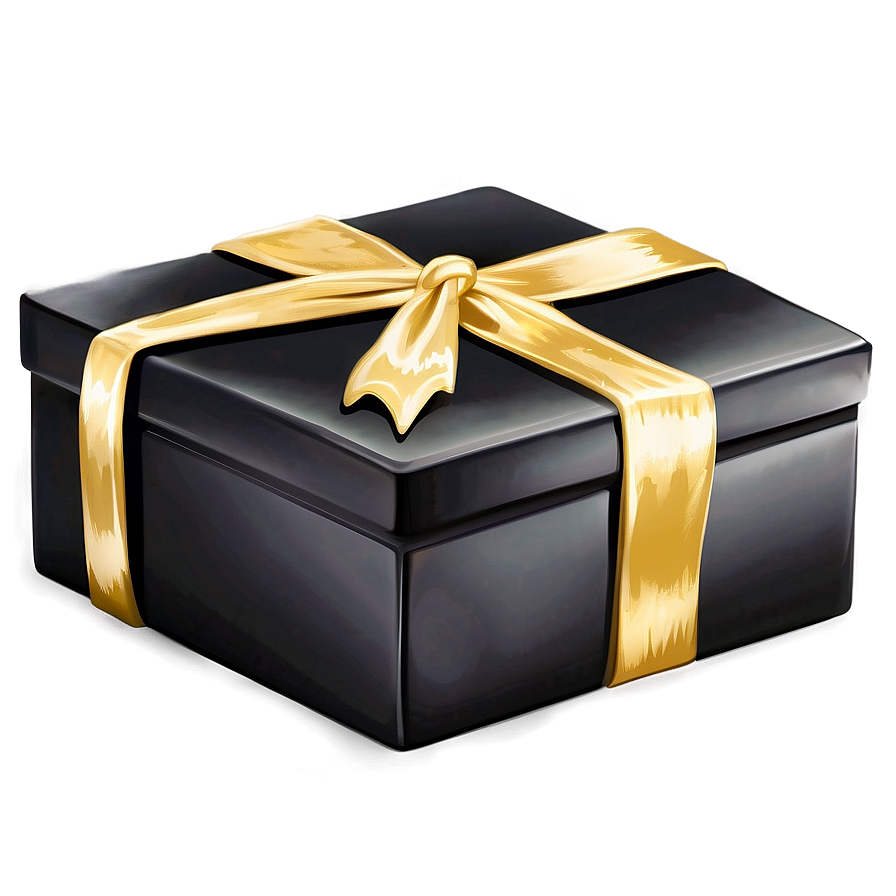 Black Box With Gold Trim Png Rbc