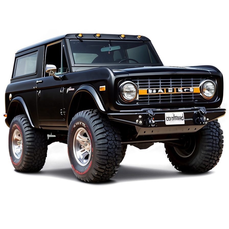 Black Bronco Png 06252024