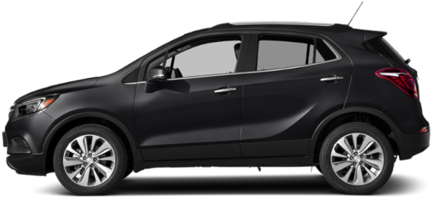 Black Buick Encore Side View