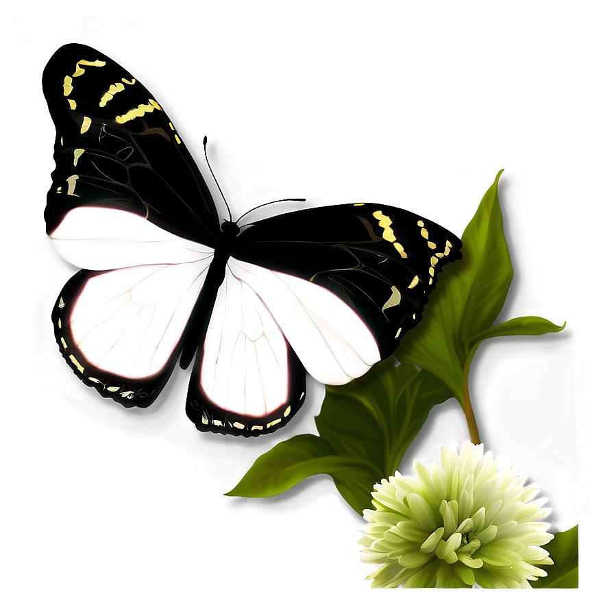 Black Butterfly Dream Png Muy