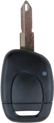 Black Car Key Fob Isolated