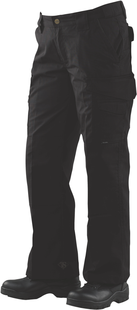 Black Cargo Work Pants