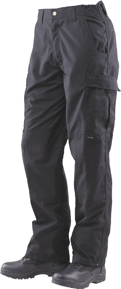 Black Cargo Work Pants