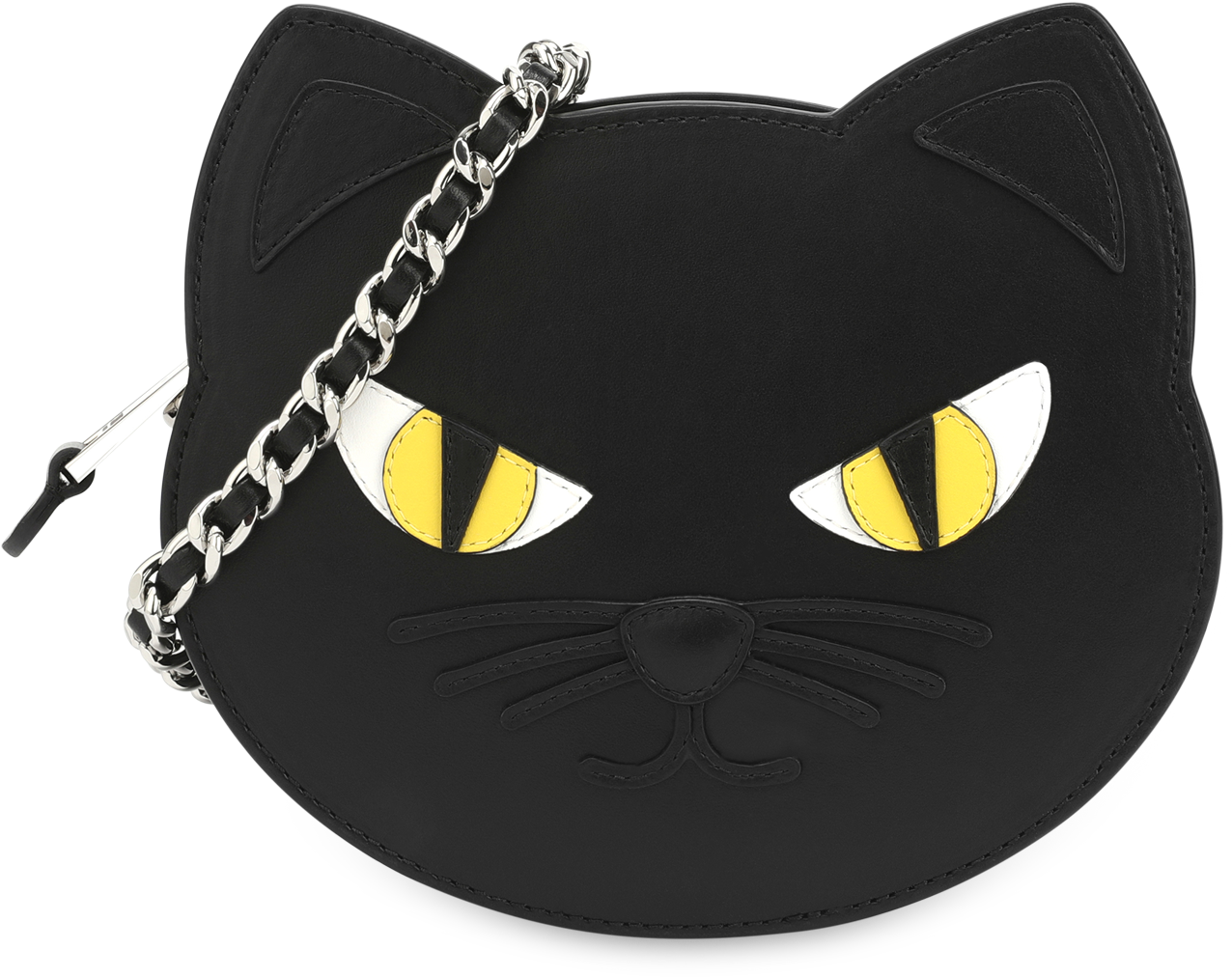 Black Cat Face Purse Design