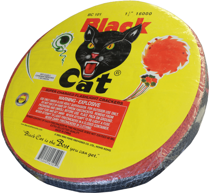 Black Cat Firecrackers Pack