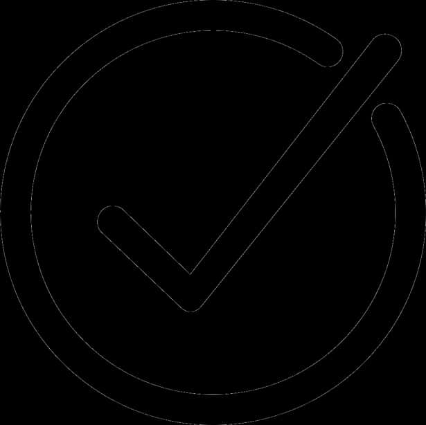 Black Checkmark Icon