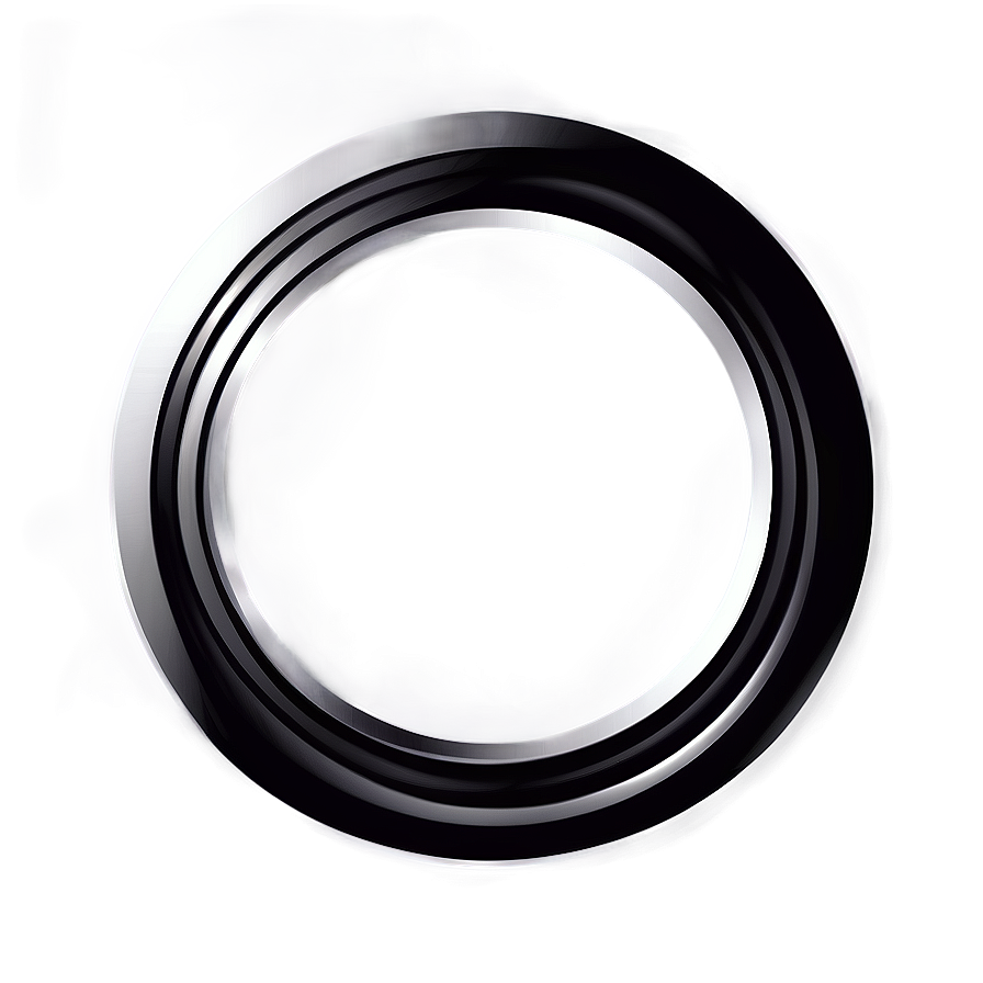 Black Circle For Logo Design Png 05252024