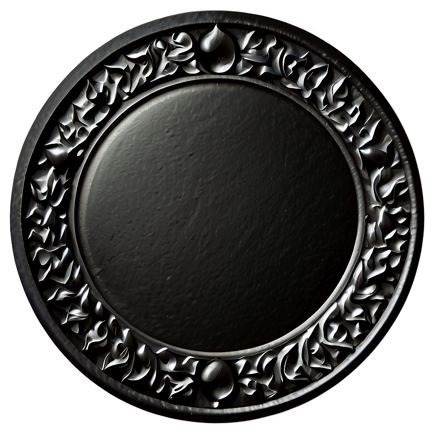 Black Circle Seal Png Bvd