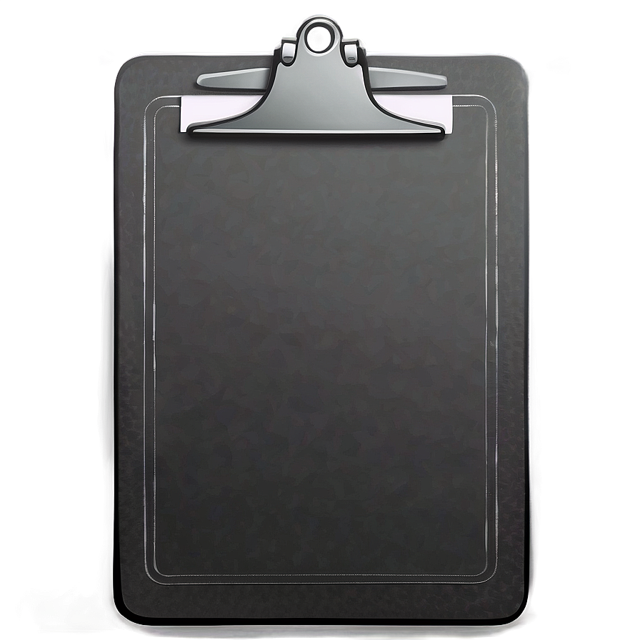 Black Clipboard Png Ohg93