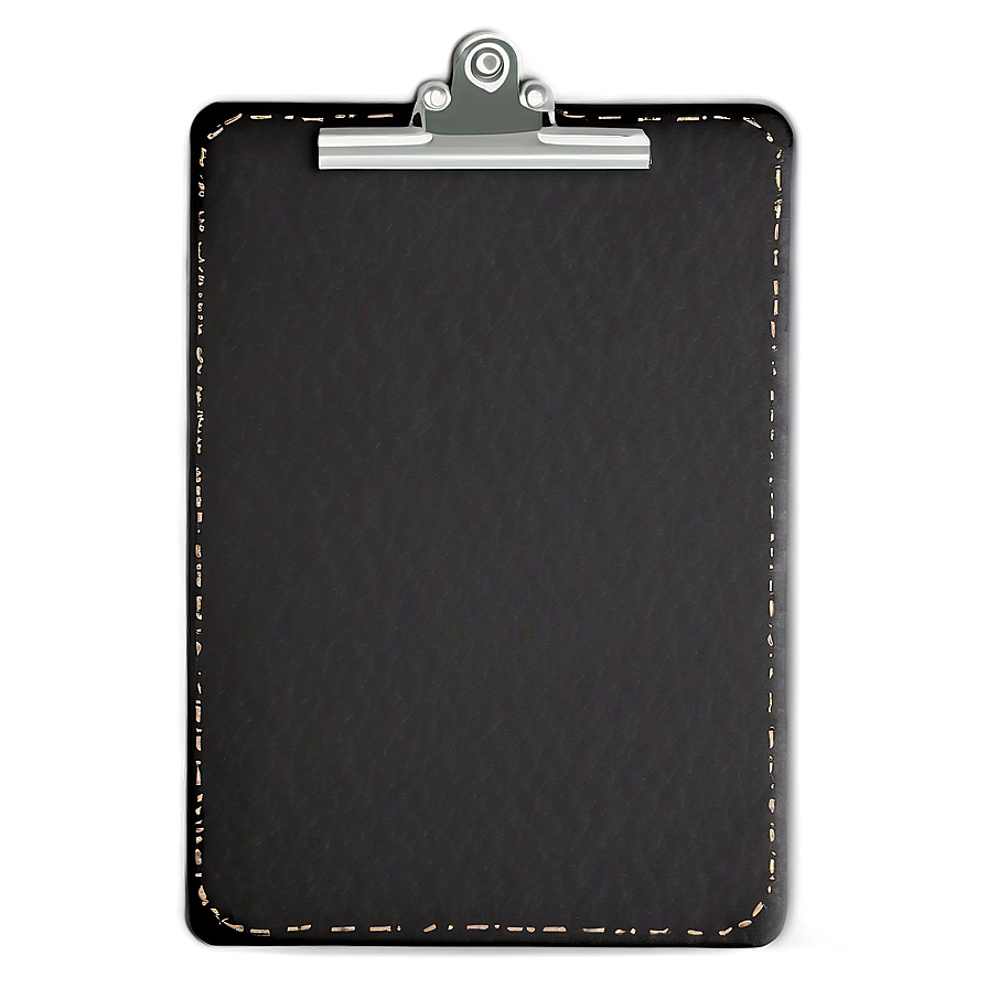 Black Clipboard Png Put6