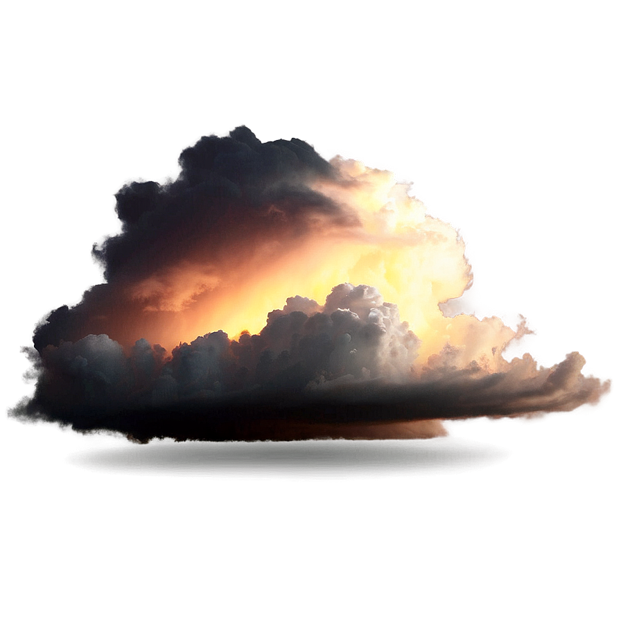 Black Clouds Landscape Png 91