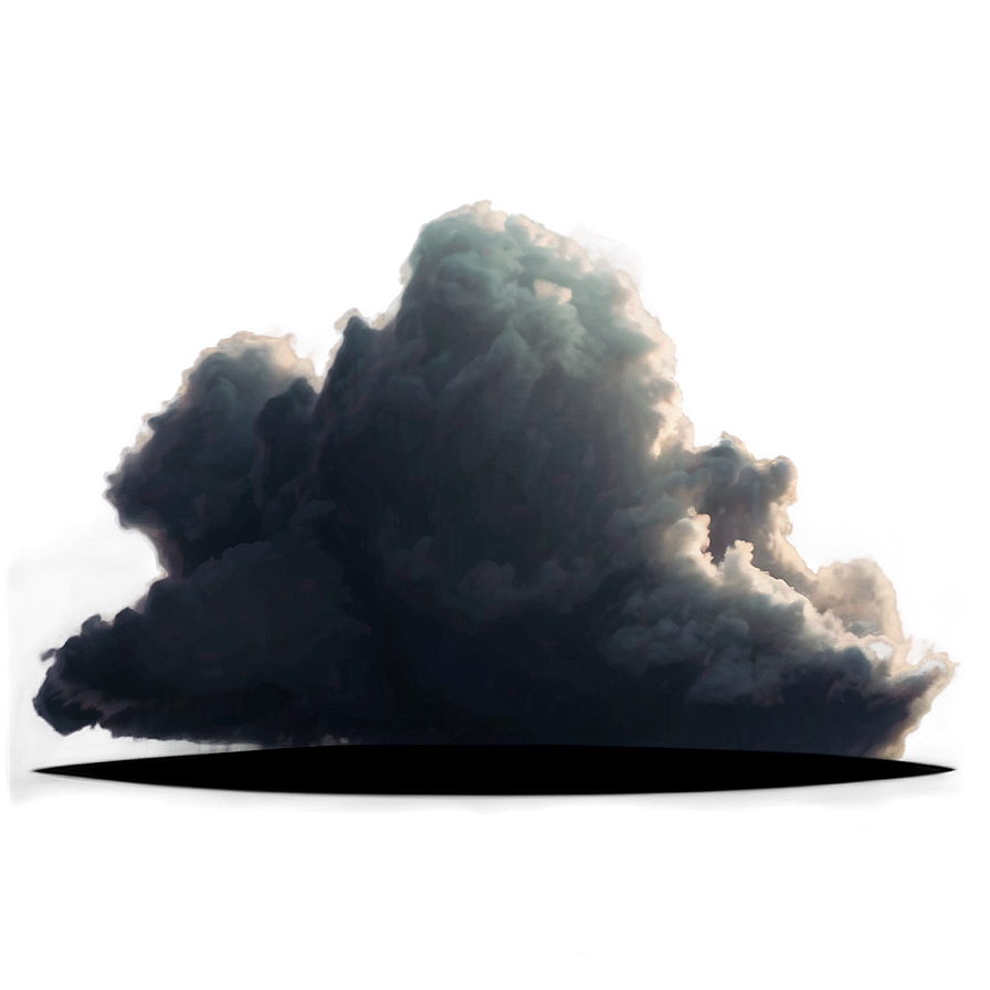 Black Clouds Landscape Png Aku86